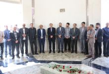 گزارش تصویری مراسم عطرافشانی و ادای احترام به مقام شامخ شهدای هشت سال دفاع مقدس